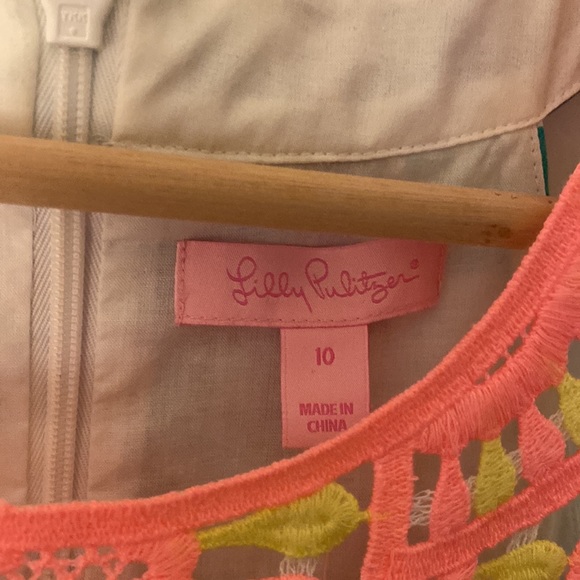 NWT Lilly Pulitzer Scuba Dress Brilliant Blue Wade and Sea Pearl Shift Printed - Picture 5 of 10